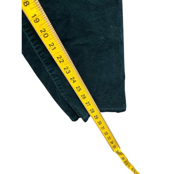 Chicos stretch velvet "Curvy Holiday Size 2- 34 Green - Picture 10 of 15